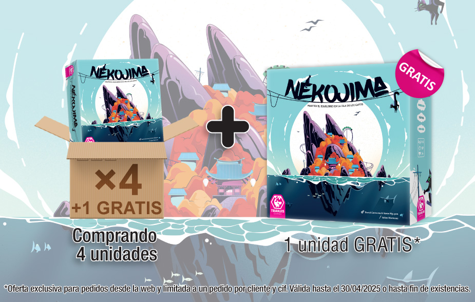 Pack 4+1 NEKOJIMA