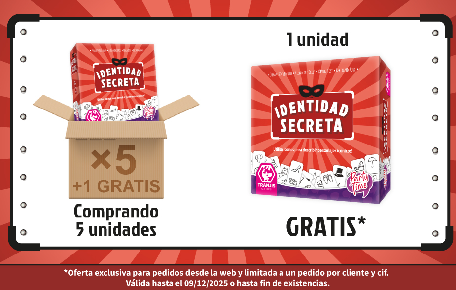 Pack 5+1 Identidad Secreta MINI