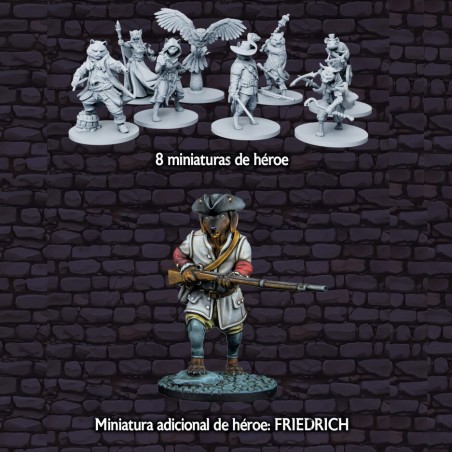 Los Mosquegatos - PACK HEROES