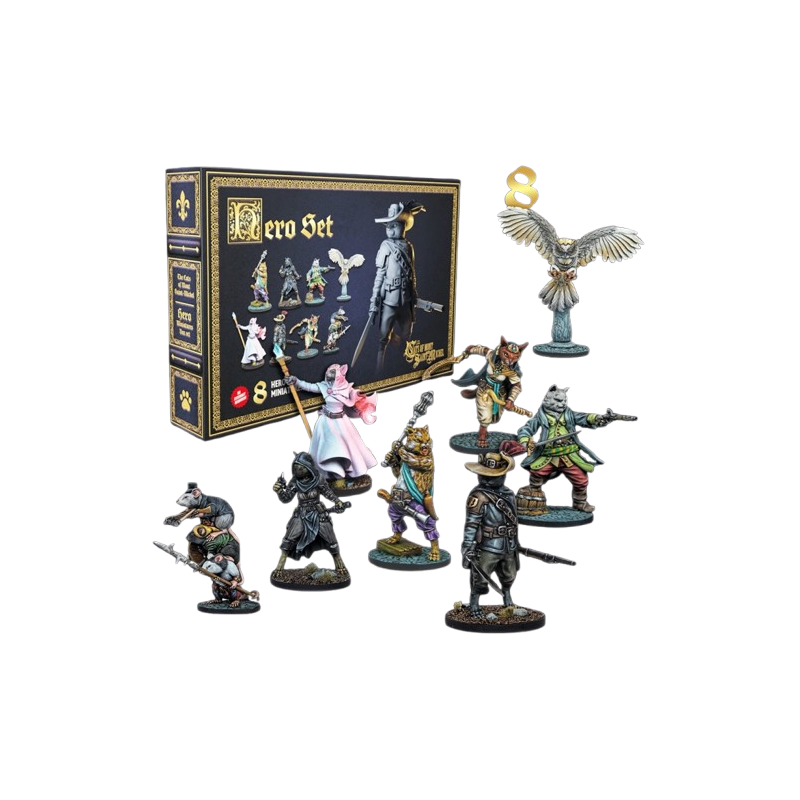 Los Mosquegatos - PACK HEROES