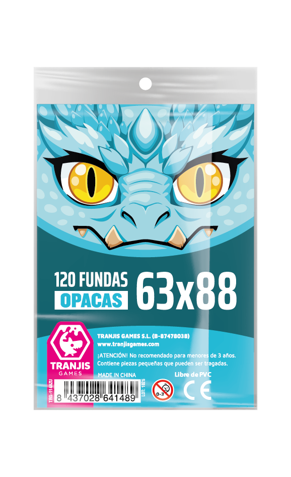 Fundas Dragón Azul (63X88mm) Nuevo EAN