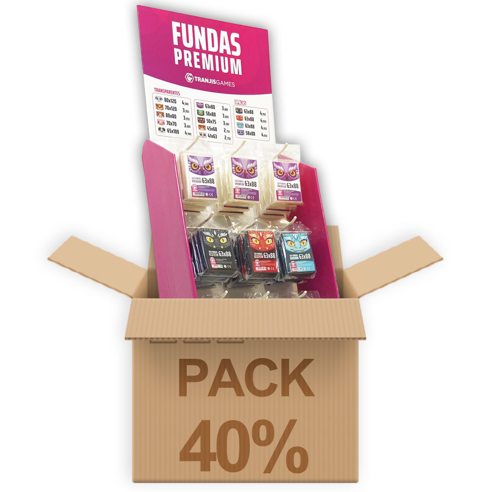 Pack Expositor de Fundas Tranjis