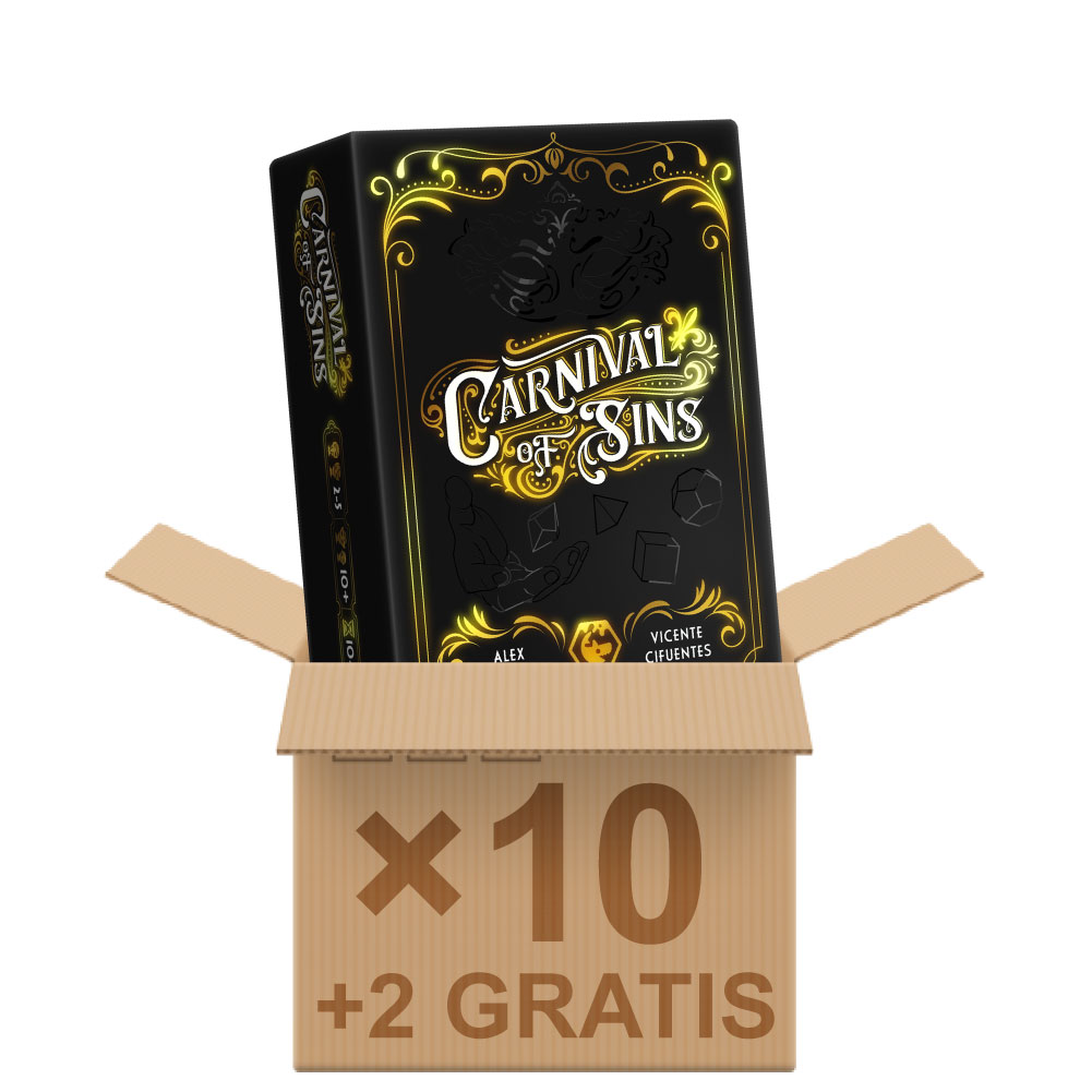 Pack 10+2 Carnival of Sins