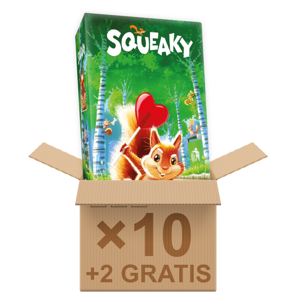 Pack Lanzamiento 10+2 Squeaky