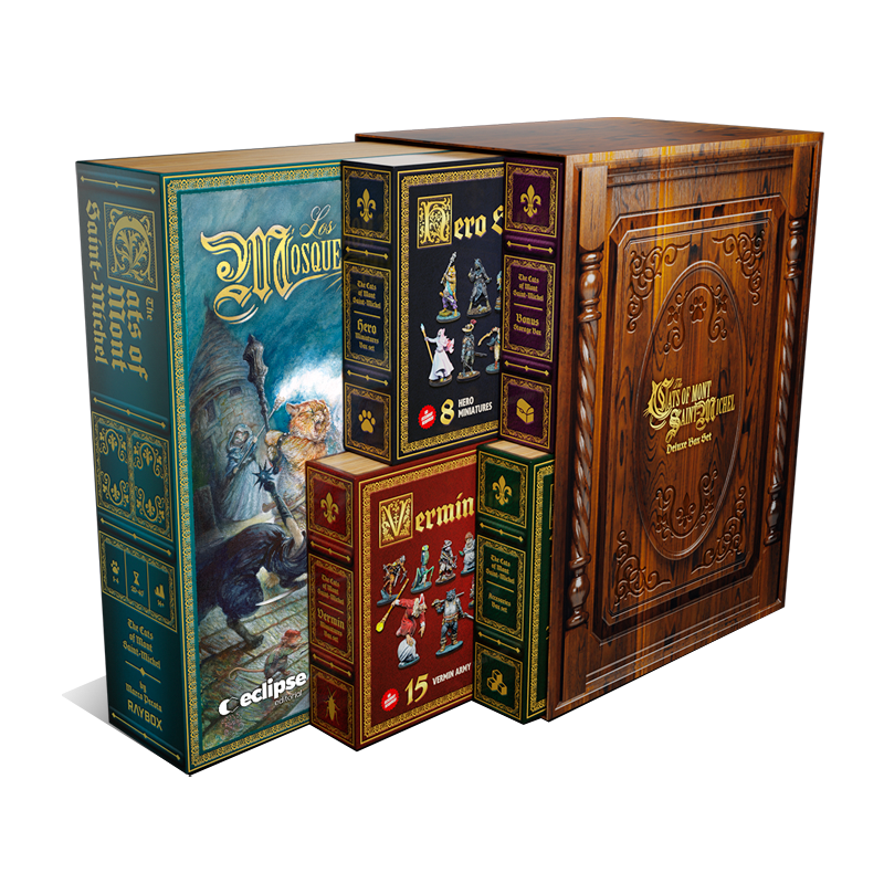 Los Mosquegatos - DELUXE (CORE + Accesorios + Minis) 