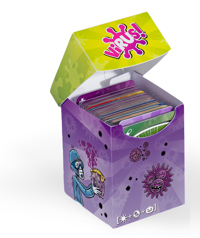 Tranjis Games – Virus – Jeu De Cartes Stratégique Et Fun Sur La Pandémie, Pour Ados Et Adultes