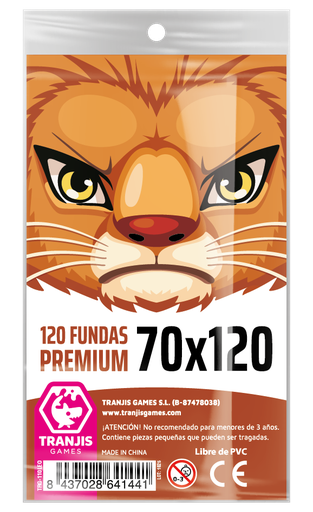 [TRG-110leo] Fundas León (70x120mm) Nuevo EAN