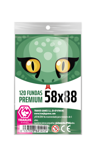 [TRG-075SER NEW] Fundas Serpiente (58x88mm) Nuevo EAN
